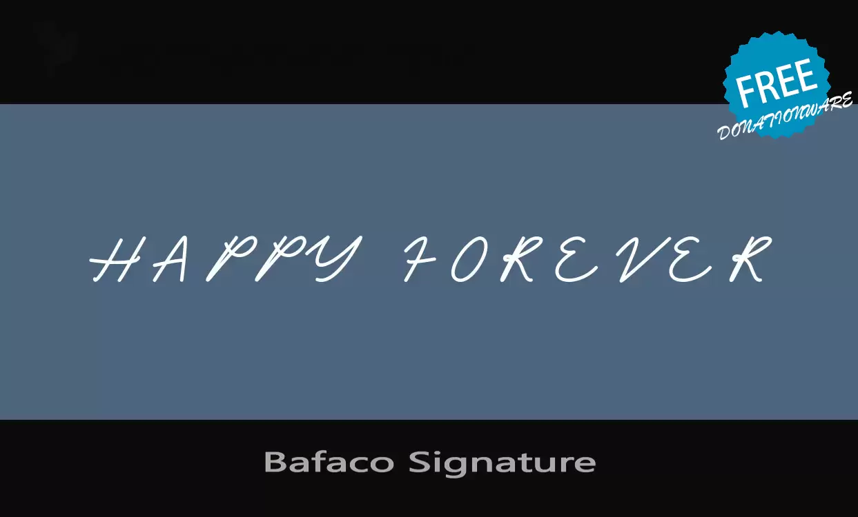 Sample of Bafaco-Signature