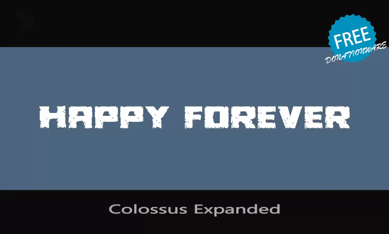 Sample of Colossus-Expanded