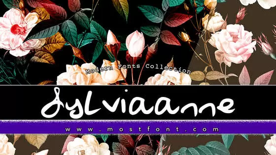 Typographic Design of Sylviaanne