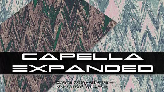 「Capella-Expanded」字体排版图片