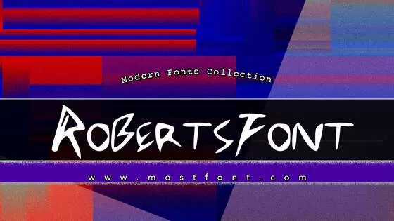 Typographic Design of RobertsFont