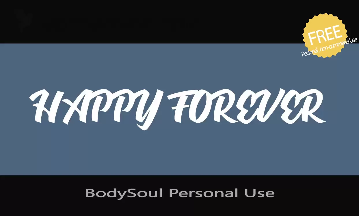 Sample of BodySoul-Personal-Use