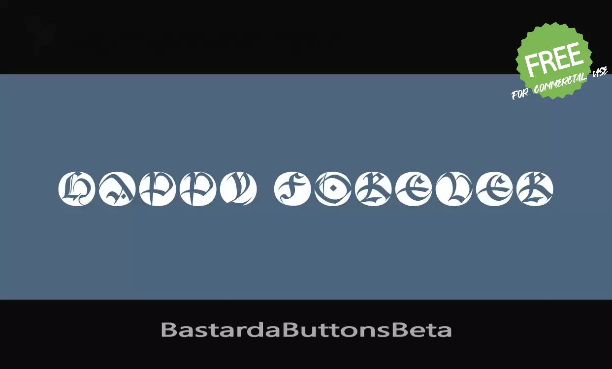 Sample of BastardaButtonsBeta