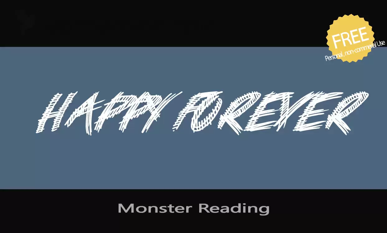 Sample of Monster-Reading