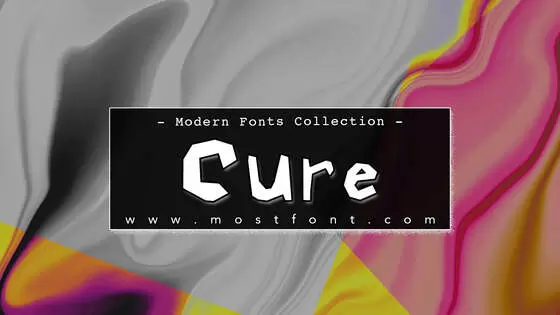Typographic Design of Cure