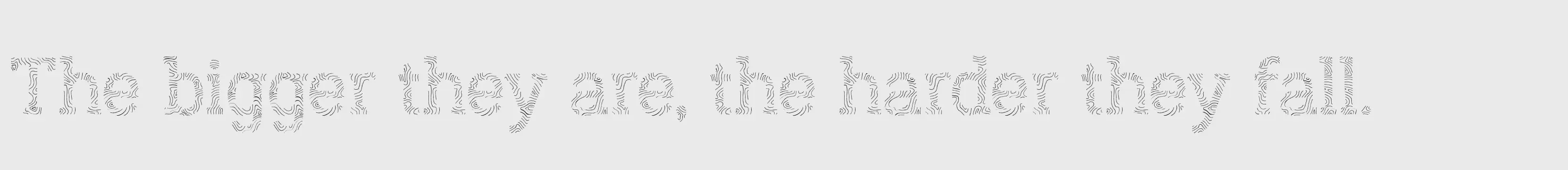 「」字体效果图
