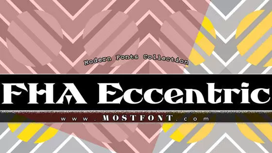 Typographic Design of FHA-Eccentric-French