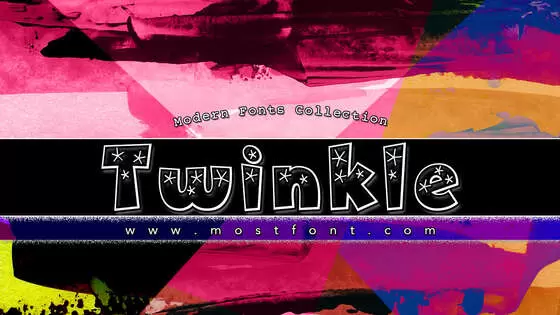 「Twinkle」字体排版样式