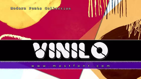 Typographic Design of Vinilo