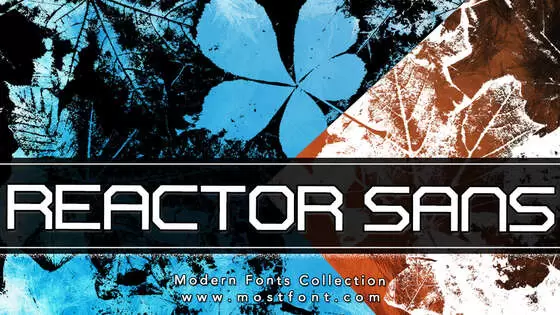 Typographic Design of Reactor-Sans