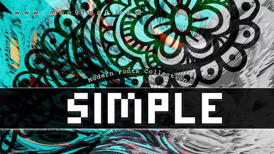 Typographic Design of Simple