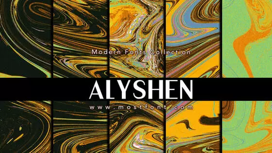 Typographic Design of ALYSHEN