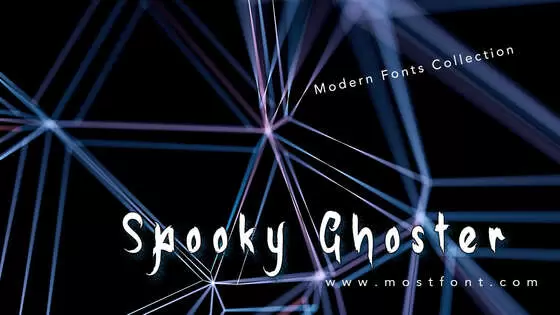 Typographic Design of Spooky-Ghoster