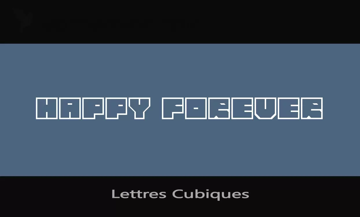 Sample of Lettres-Cubiques