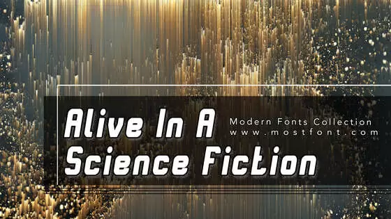 Typographic Design of Alive-In-A-Science-Fiction