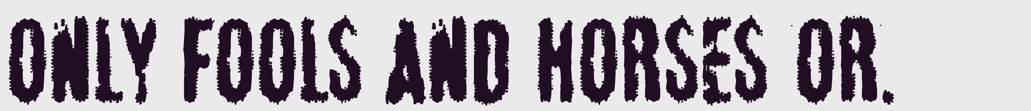 「Grunge」字体效果图