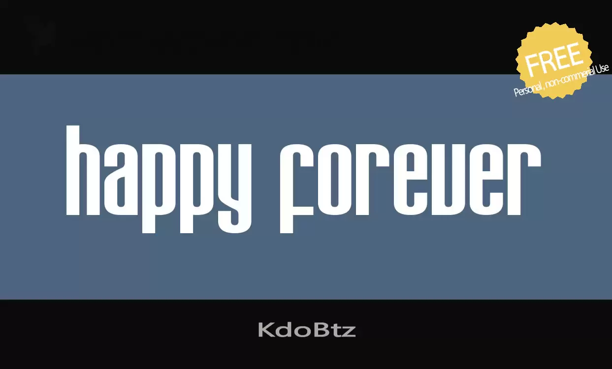 Sample of KdoBtz