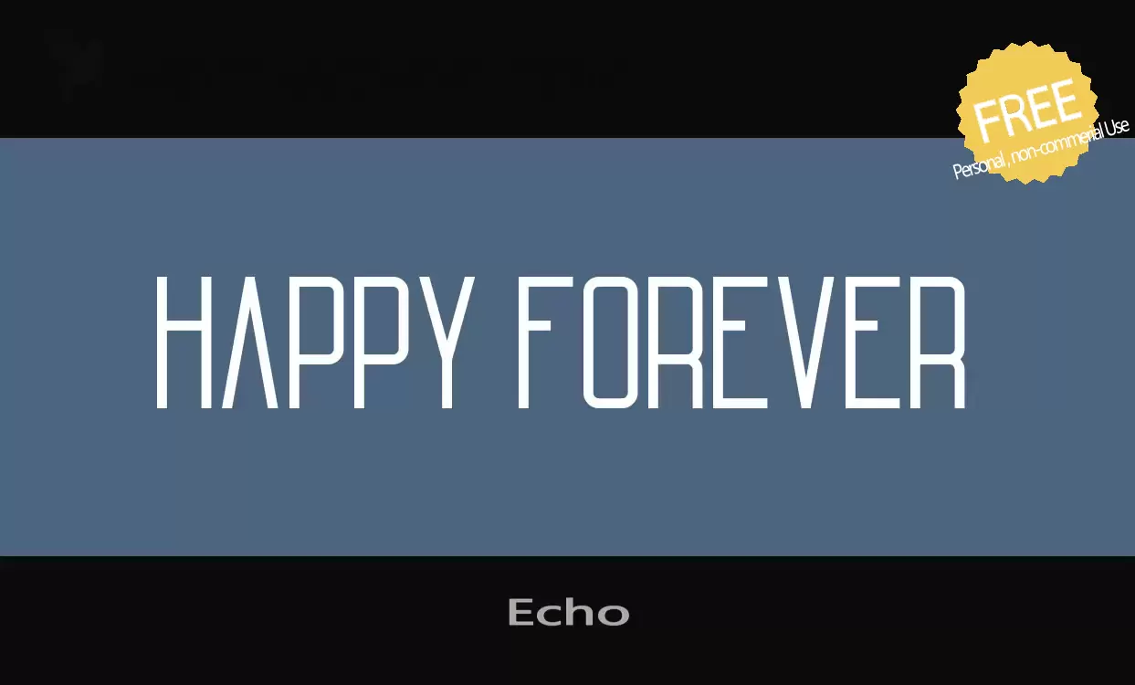 Sample of Echo