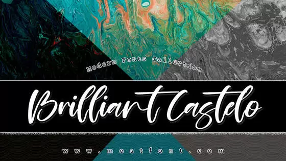 「Brilliant-Castelo」字体排版样式