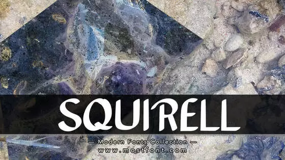 Typographic Design of SQUIRELL