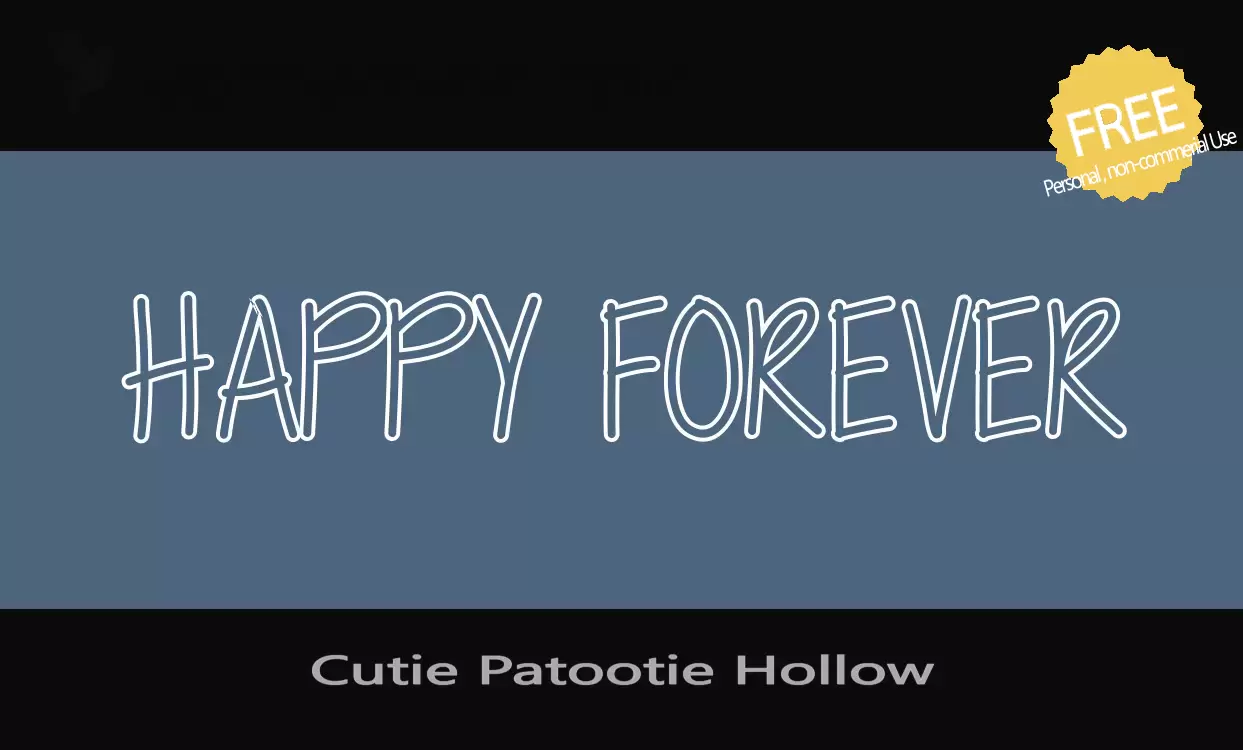 Sample of Cutie-Patootie-Hollow