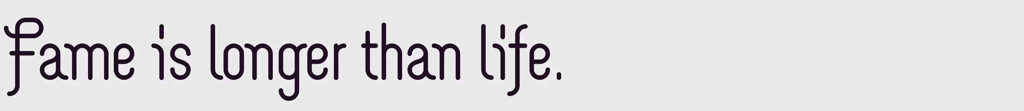 「Bold」字体效果图