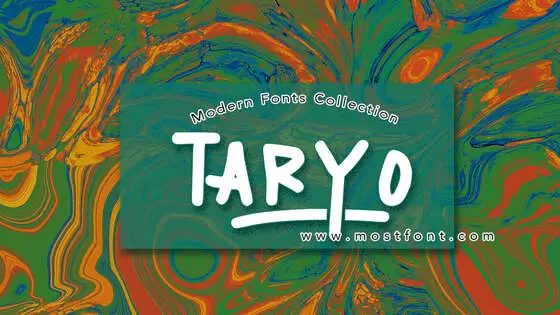 Typographic Design of TARYO