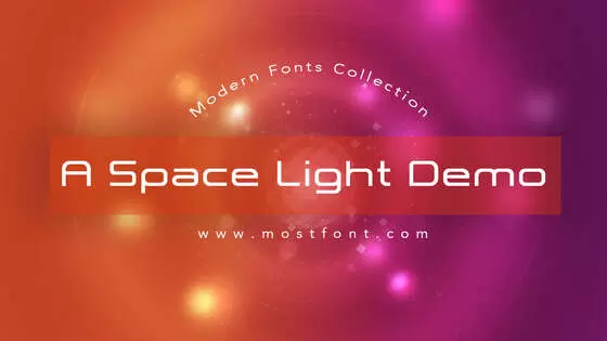 「A-Space-Light-Demo」字体排版样式