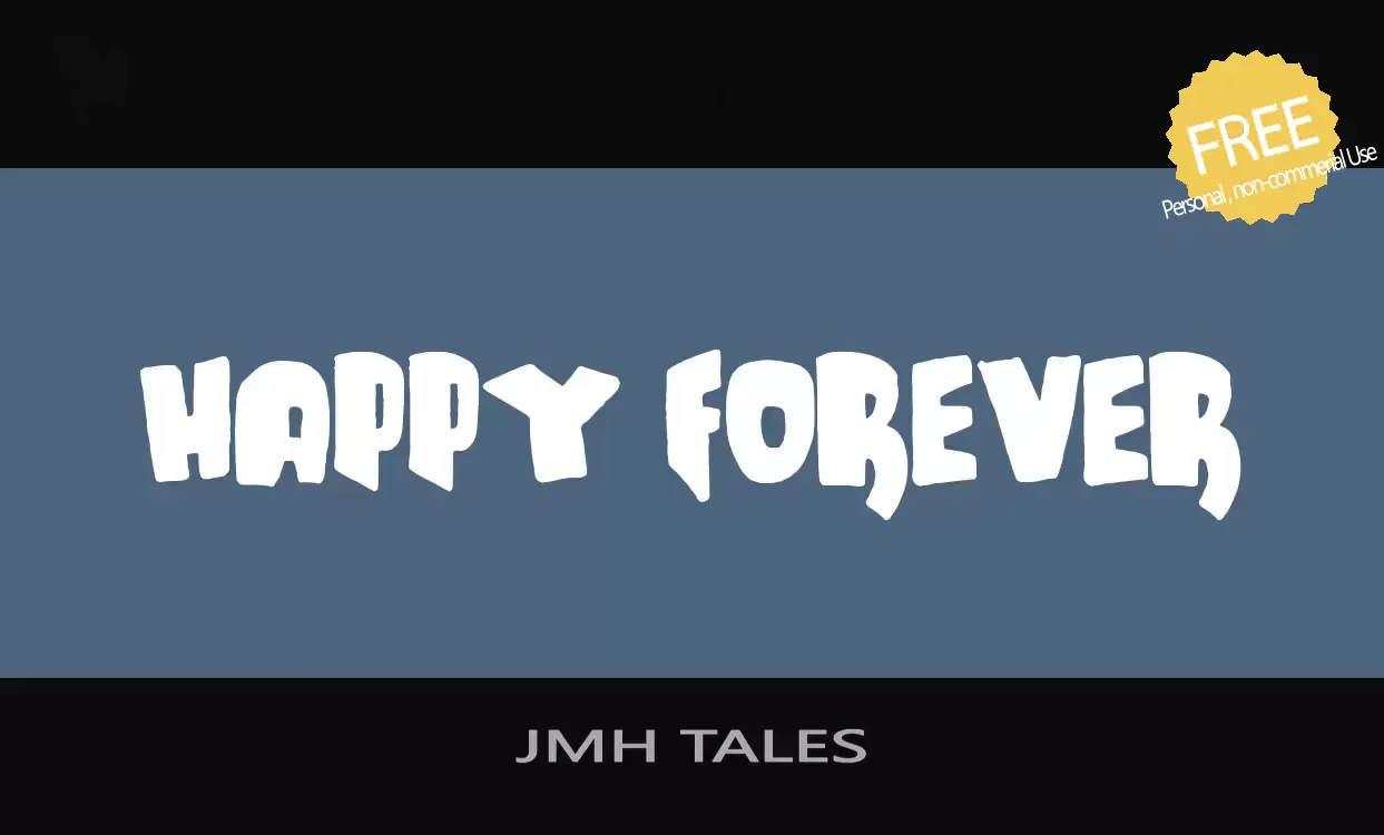 「JMH-TALES」字体效果图