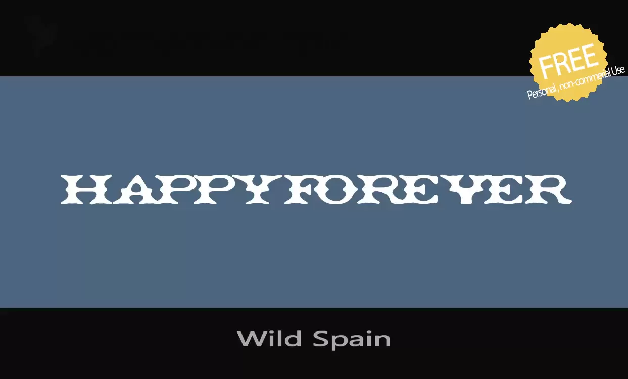Sample of Wild-Spain