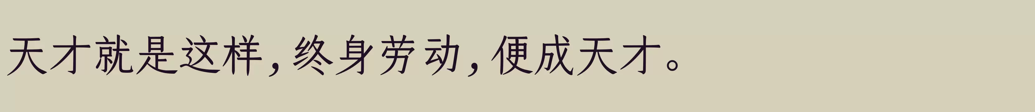 Preview Of 仓耳明楷 W03