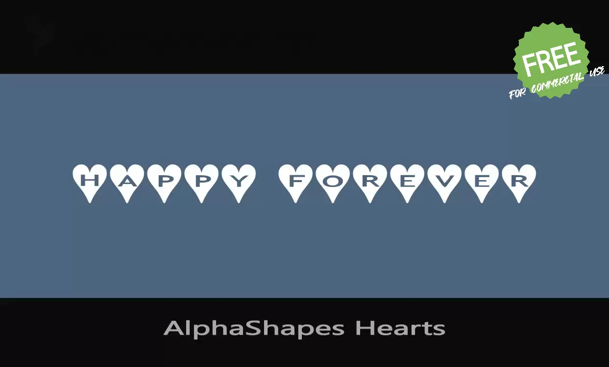 Sample of AlphaShapes-Hearts