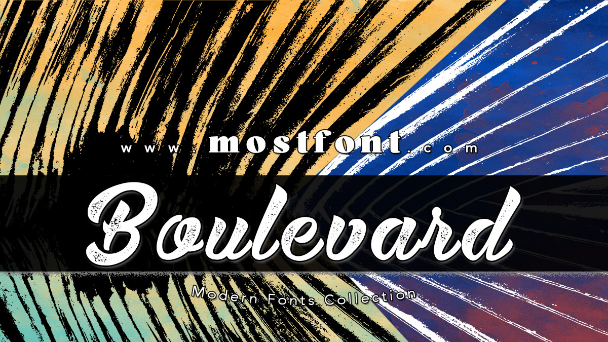 Boulevard Saint Denis Font by Octotype Thomas Boucherie