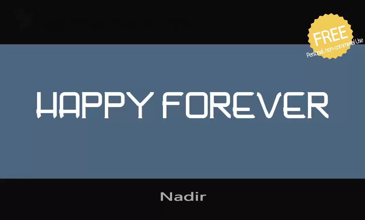 Sample of Nadir