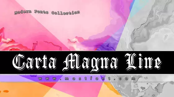 Typographic Design of Carta-Magna-Line