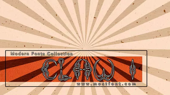 Typographic Design of CLAW-1-