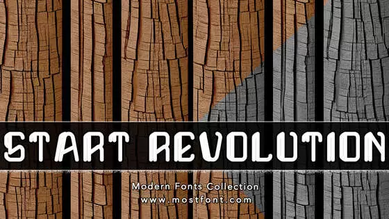 Typographic Design of START-REVOLUTION