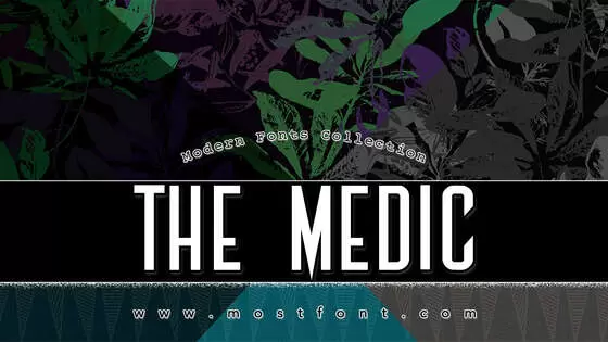 Typographic Design of The-Medic