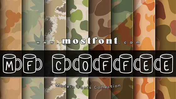 「MF-Coffee-Mugs」字体排版样式