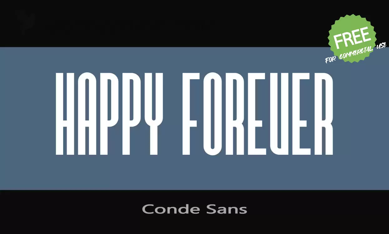 Sample of Conde-Sans
