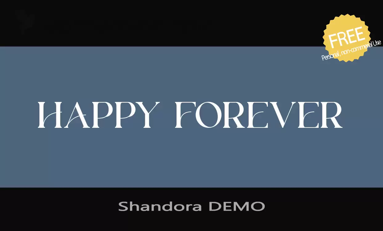 Sample of Shandora-DEMO