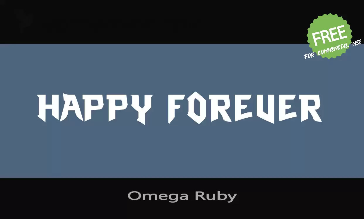 Sample of Omega-Ruby