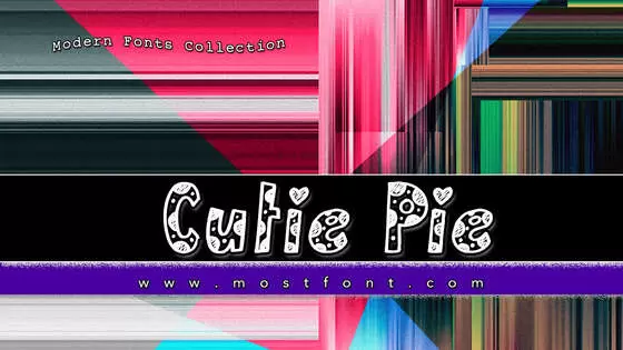 Typographic Design of Cutie-Pie