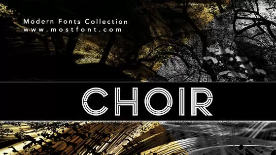 Typographic Design of Choir