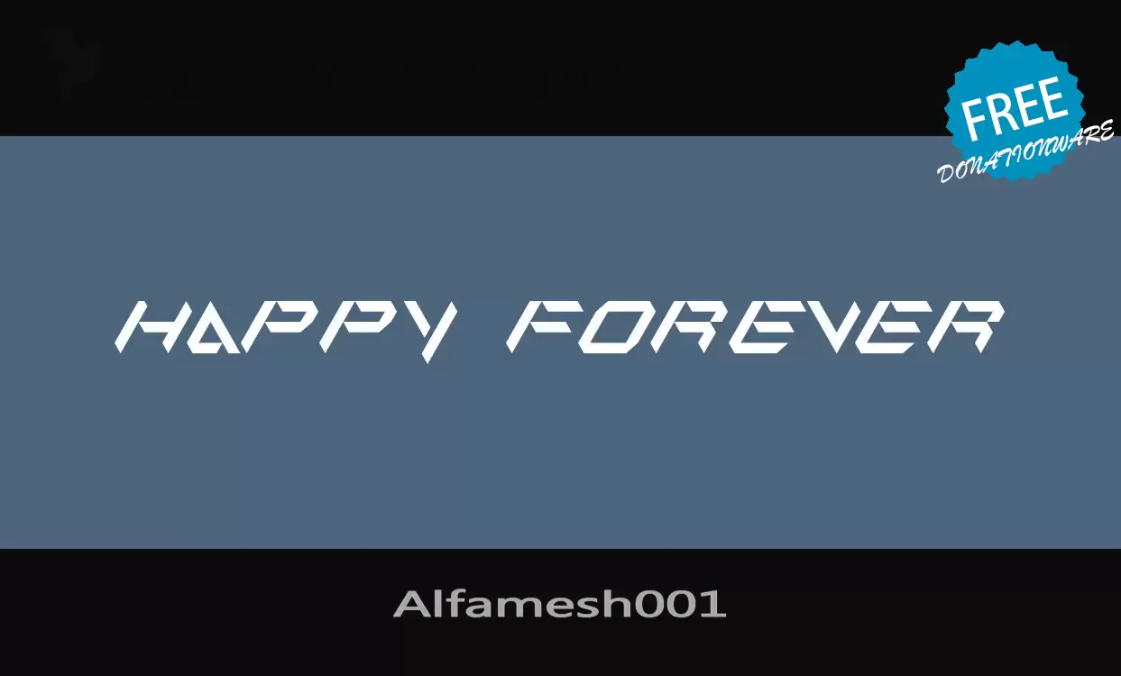 Sample of Alfamesh001