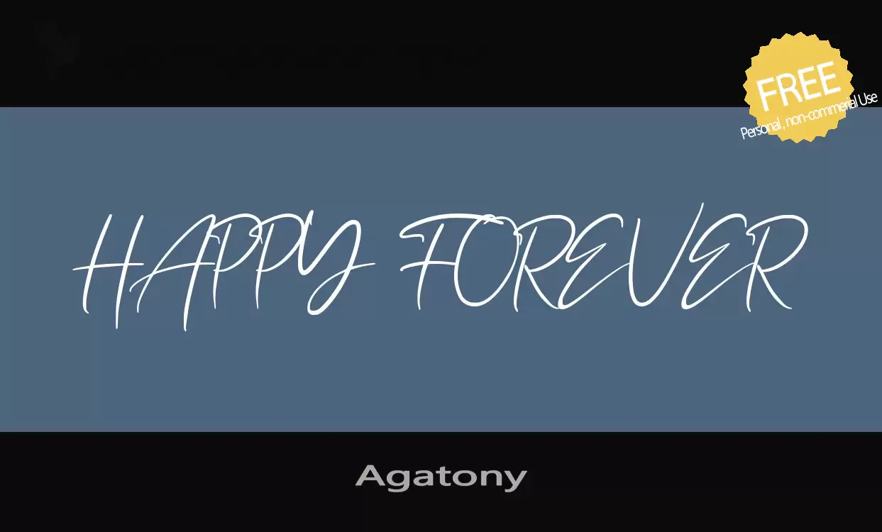 Sample of Agatony