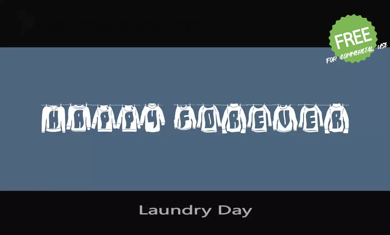 Sample of Laundry-Day