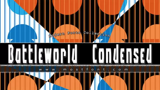 Typographic Design of Battleworld-Condensed