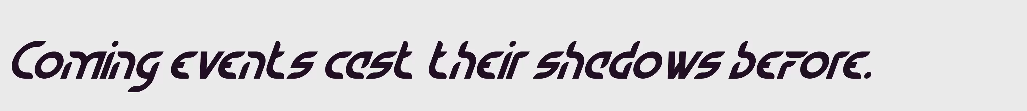 Preview Of Chambers Italic