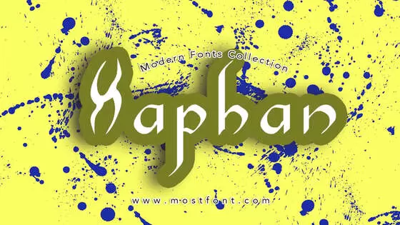 Typographic Design of Xaphan